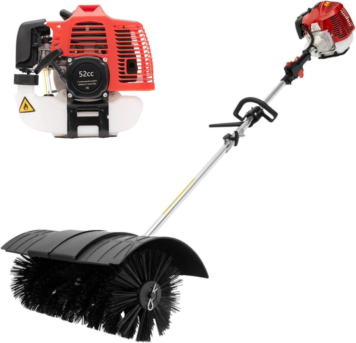 Narzędzia ogrodnicze i materiały do podlewania, 52CC, DAOHHFO, 1700 W, 10 kg, 58 cm, Czarny