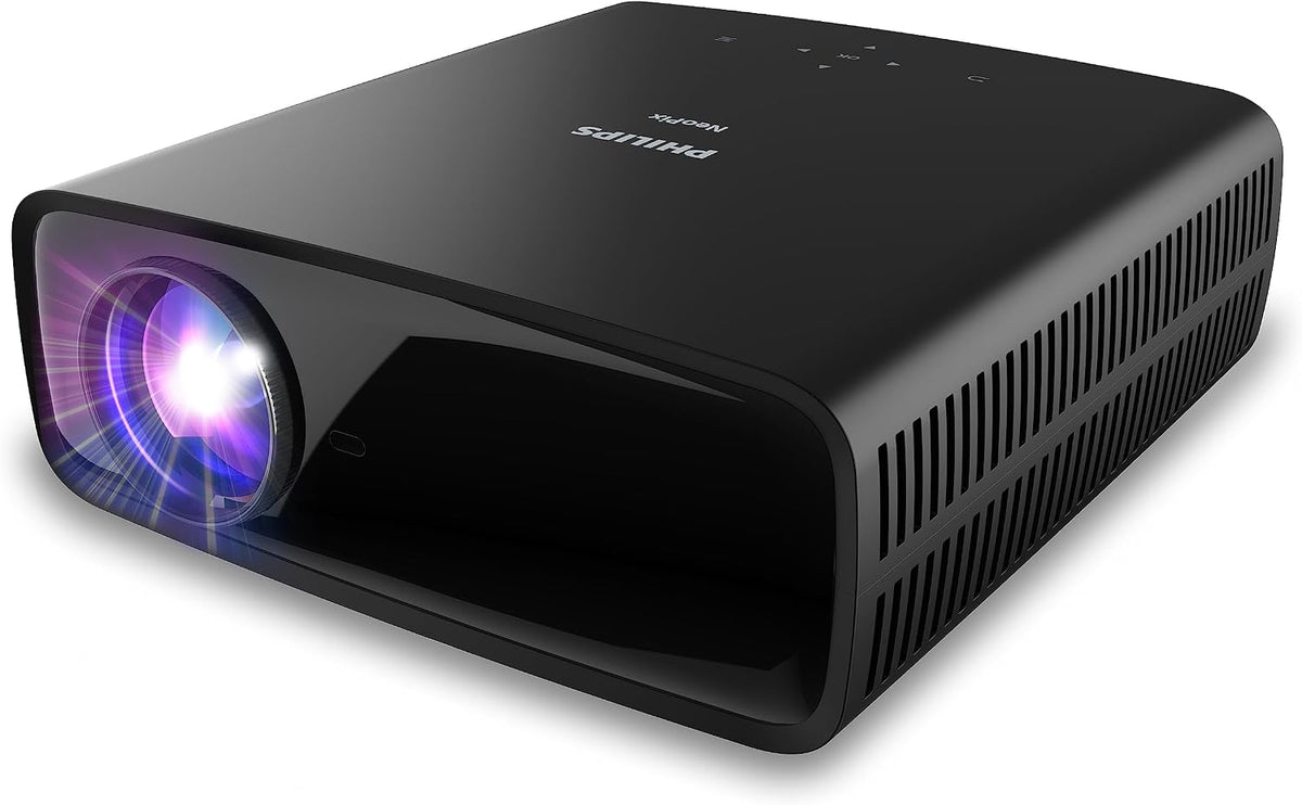 Projektory, Philips, Czarny, USB