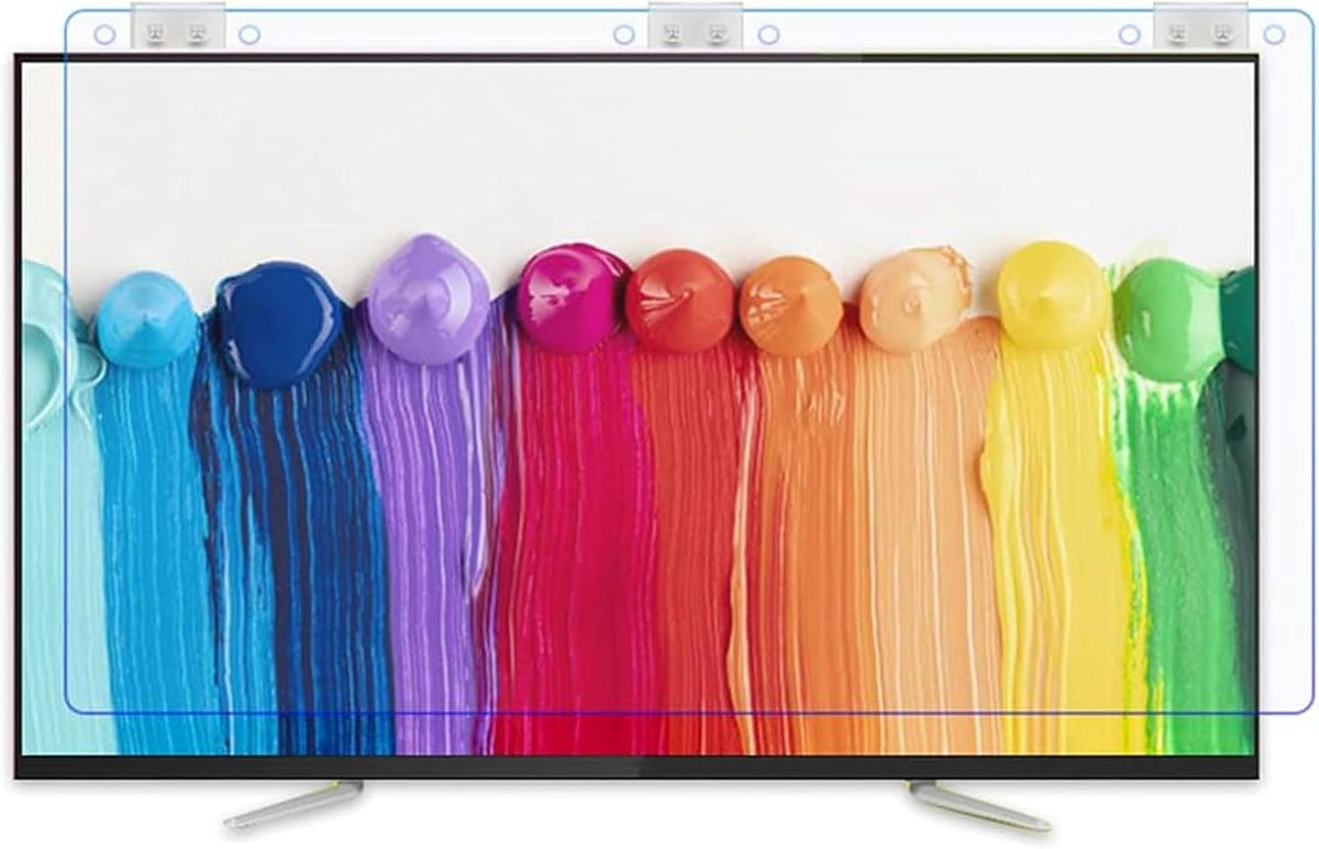 QUSYZD, Telewizor Smart TV, 65 cali, Niebieski, oświetlenie LED
