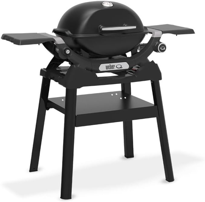 Weber, Grille na gaz ziemny, 1200N, 2,93 kW, Czarny, miejsce do przechowywania, funkcja grilla