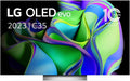 Telewizor Smart TV, OLED55C3, LG, 139 cm, 0,5 W, 14,1 kg, Czarny/Srebrny, USB, pilot zdalnego sterowania