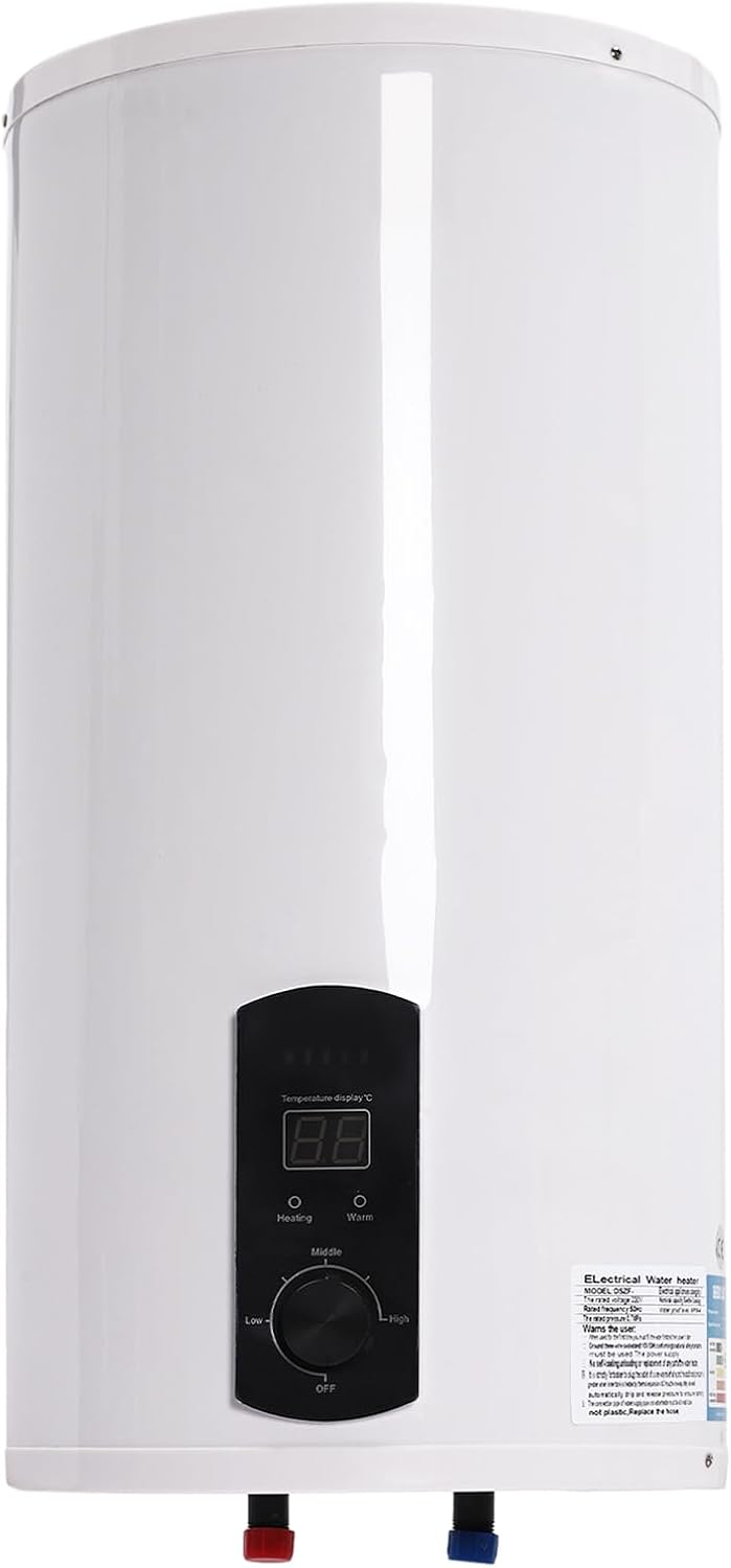 WSIKGHU, Zbiorniki gorącej wody, G1/2, 50 l, 2000 W, Biały, zabezpieczenie przed przegrzaniem