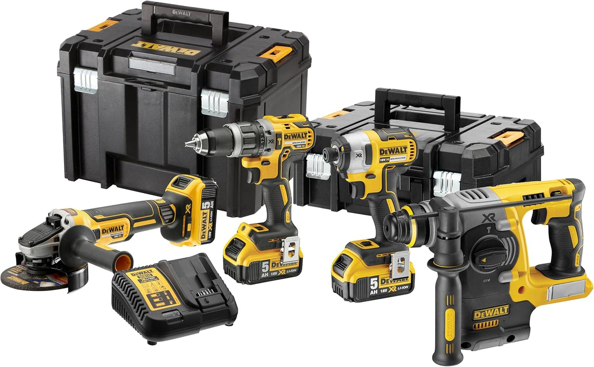 DEWALT, Zestawy narzędzi, DCK422P3T, 18 V, Czarny/Żółty