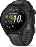 Urządzenia GPS dla biegaczy, Garmin, 43 mm, Czarny/Szary, praca bezprzewodowa