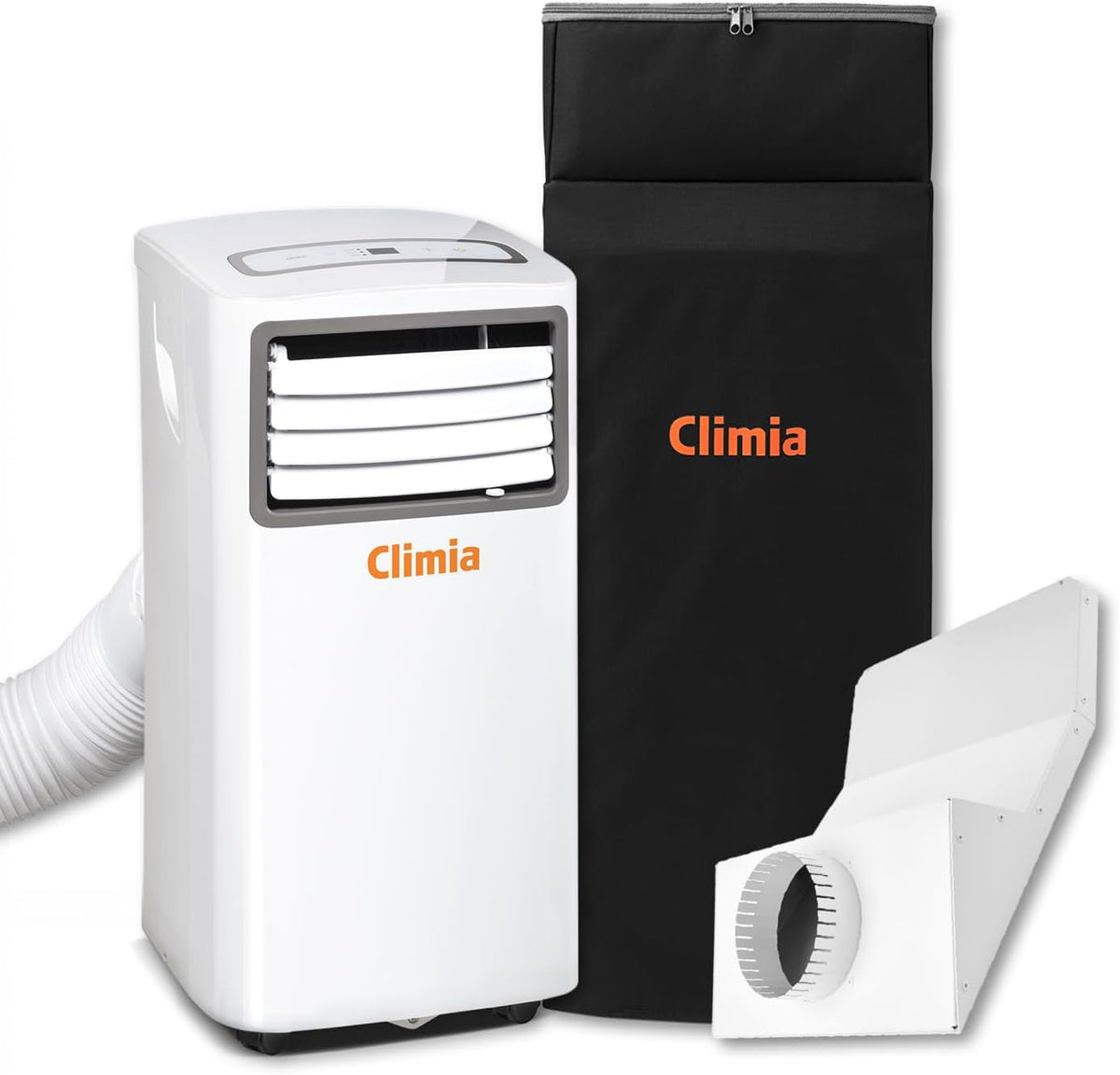 Climia, Klimatyzator, 3 W, 70,3 x 34,5 x 35,5 cm, Biały/Czarny, 3 w 1