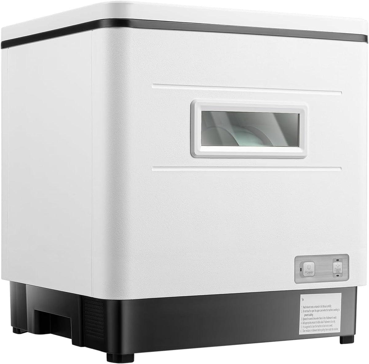 Kanbihao, Zmywarka, 60 l, 420 x 380 x 460 mm, 220 V, Biały