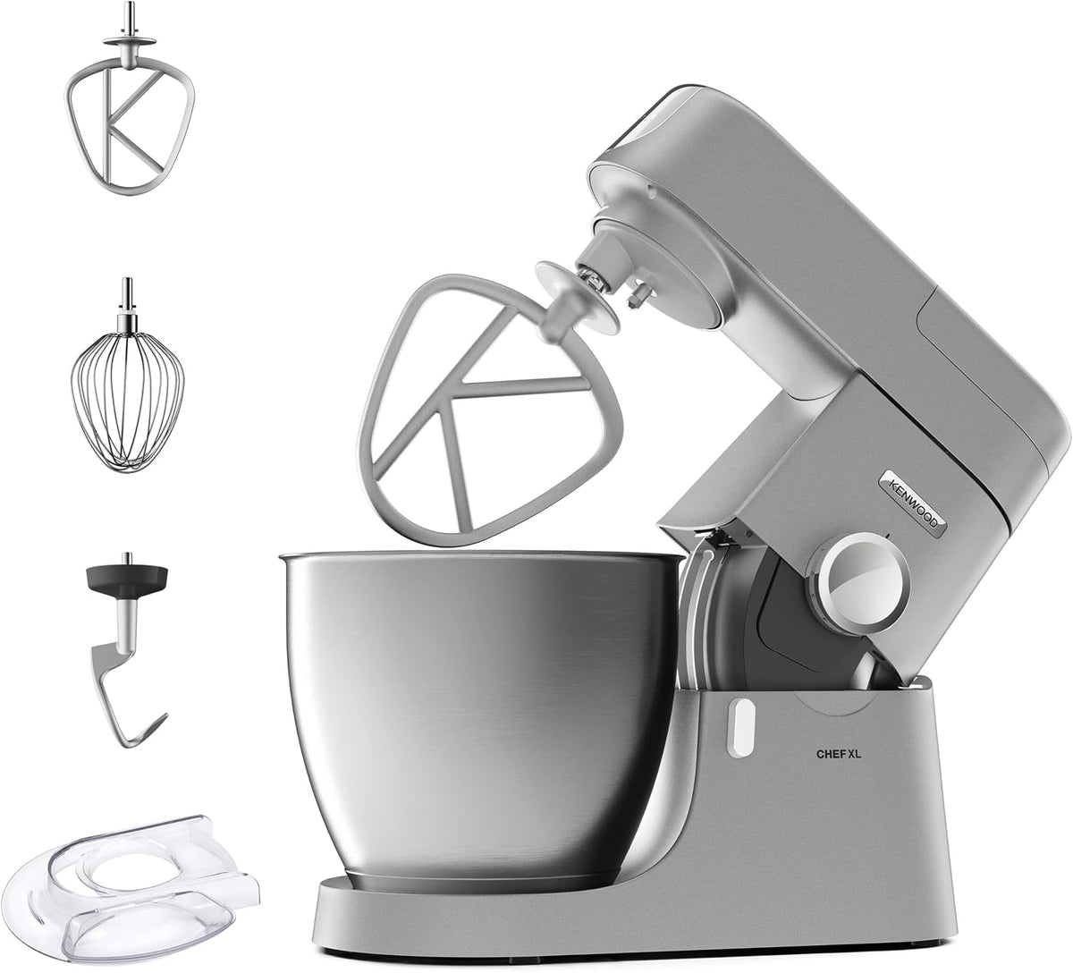 Kenwood, Robot kuchenny, KVL4100S, 6.7 l, 1200 W, Srebrny