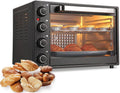 Piec do pizzy, 1500 W, 40 litrów, 315 mm, Czarny, timer, funkcja grilla