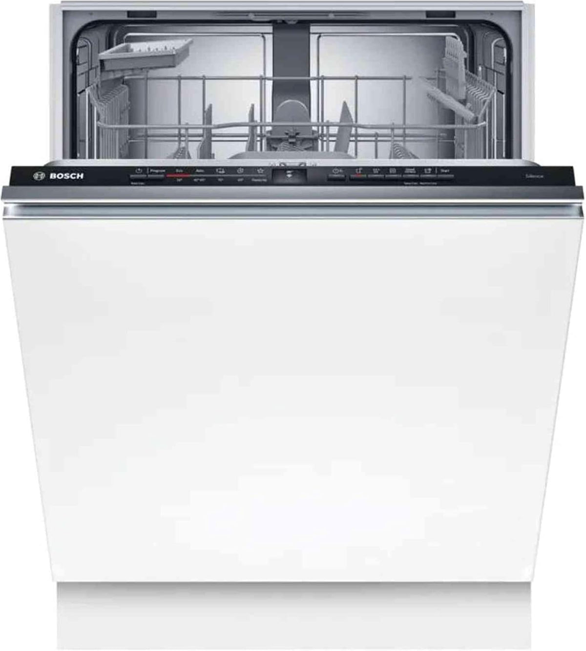 Bosch, Zmywarka, SMV2ITX09E, 60 cm, Biały/Srebrny, oświetlenie LED