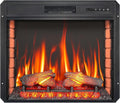 ArtiFlame, Kominek elektryczny, AF28S, 1800 W, 19,5 cm, Czarny, oświetlenie LED, pilot zdalnego sterowania