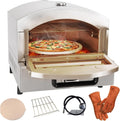 forplubossmmp, Piec do pizzy, 14 cali, 1 W, Srebrny, stal nierdzewna, funkcja grilla