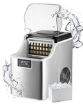 Maszynka do lodów, Wilprep, 41 kg, Srebrny, oświetlenie LED