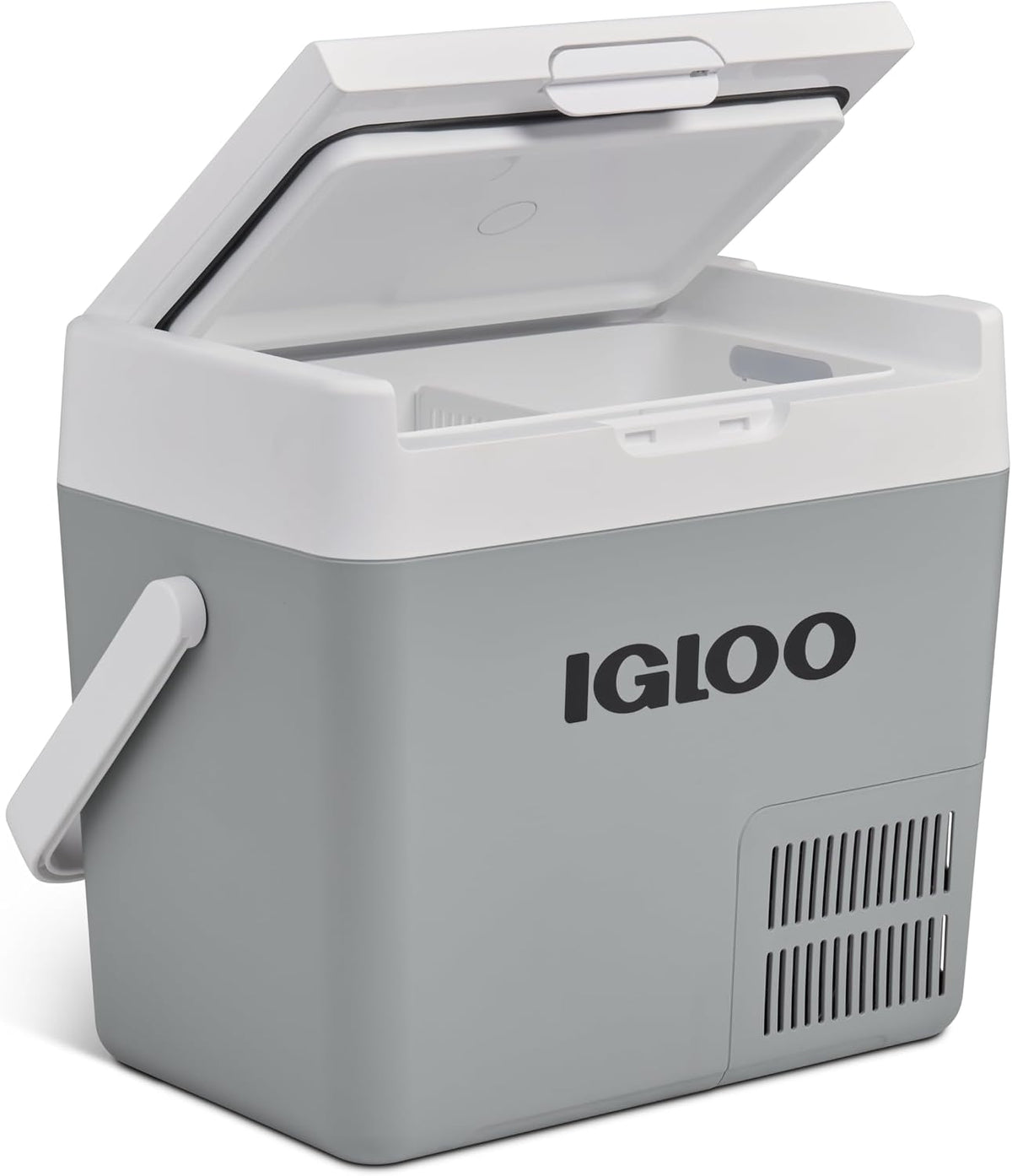 Lodówka, ICF18, Igloo, 19 l, 12 V, Biały/Szary, oświetlenie LED, kompresor