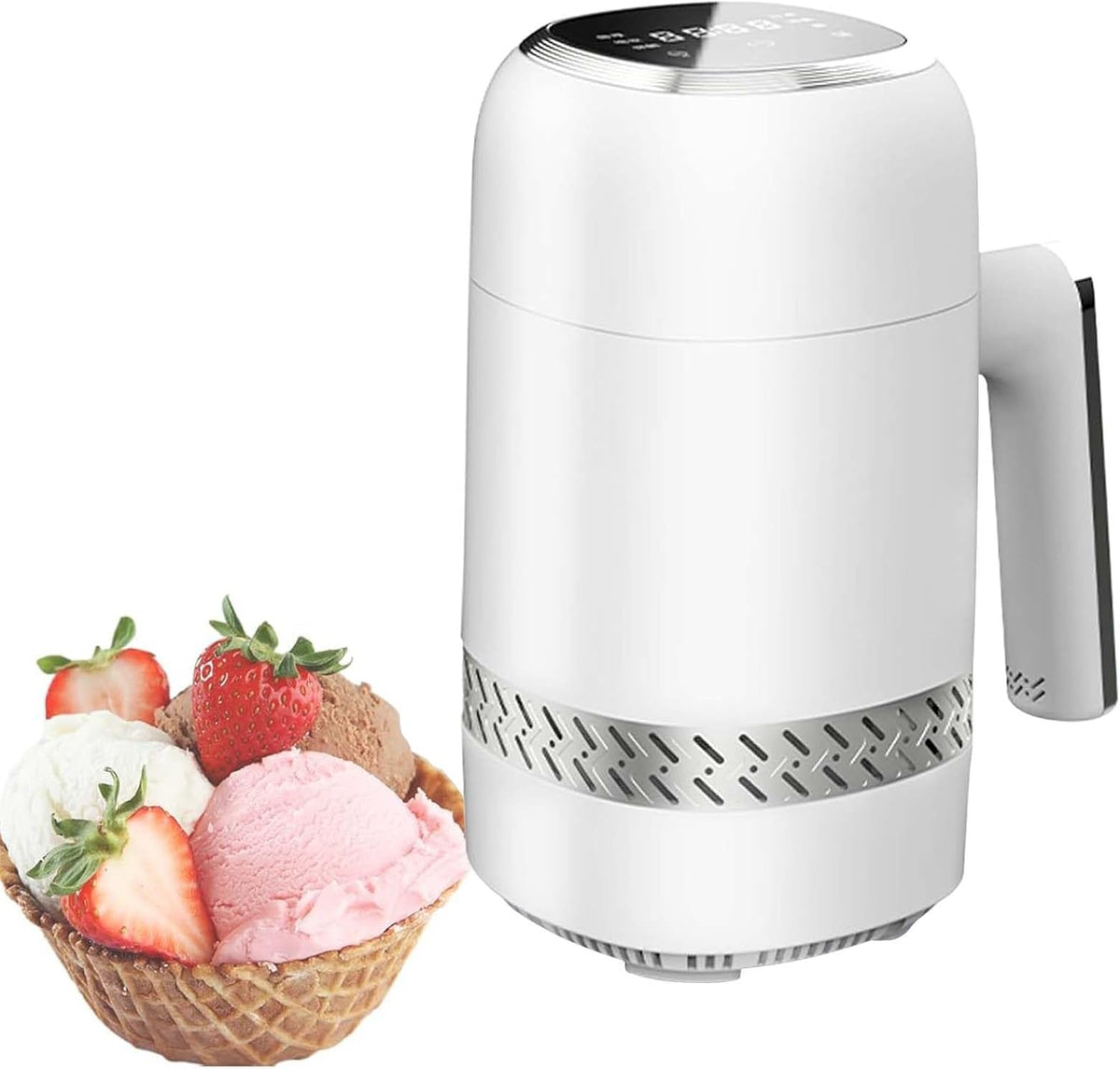 QFGain, Kostkarka do lodu, 60 W, 300 Ml, 40 dB, Szary