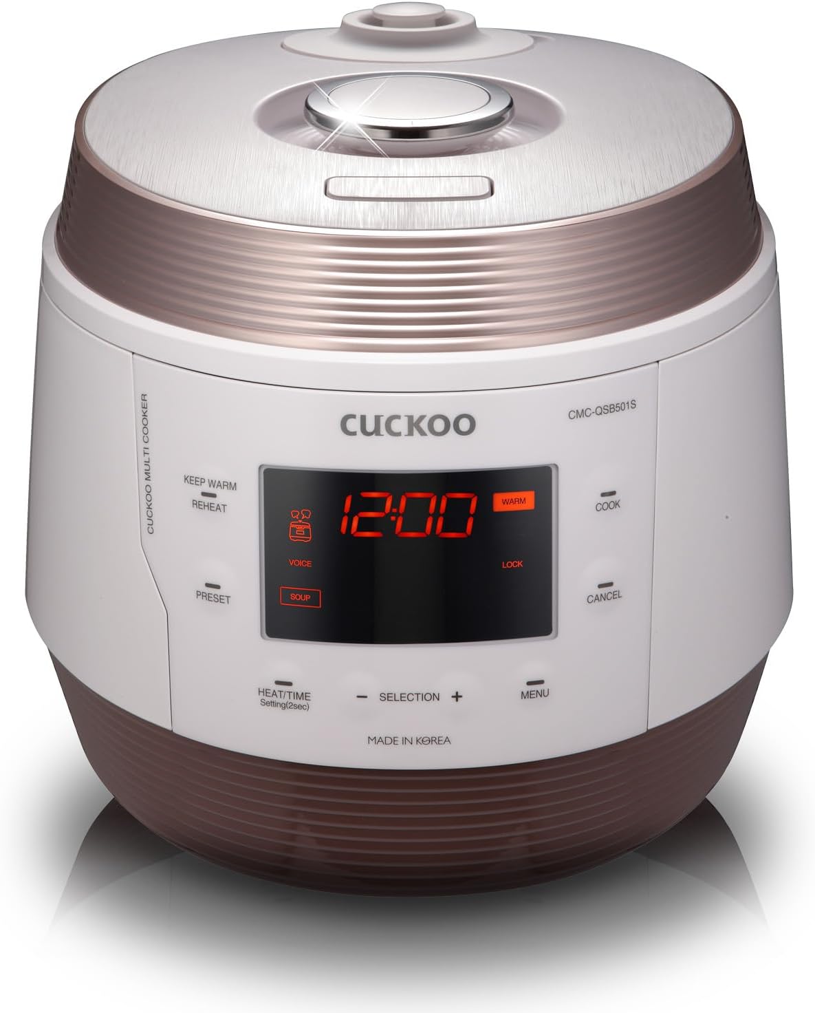 CUCKOO, Gotowanie w wodzie, QSB501S, Srebrny, stal nierdzewna
