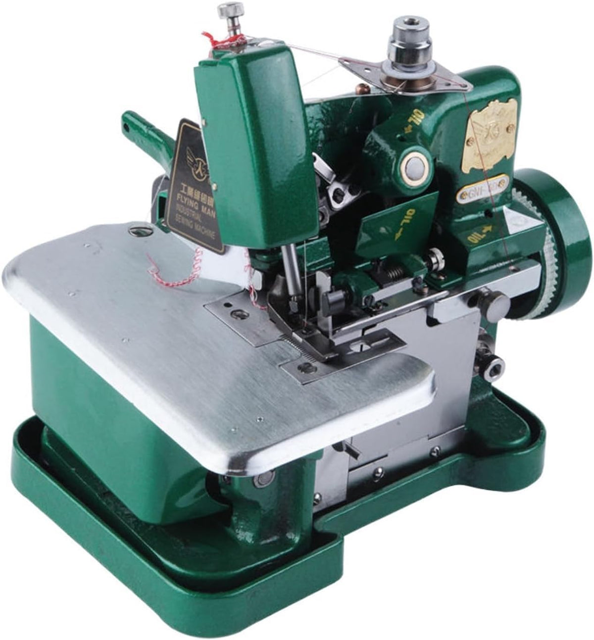 GLETSF, Owerlok, 255 x 210 x 270 mm, 13.5 kg, 180 W, Czarny, metal