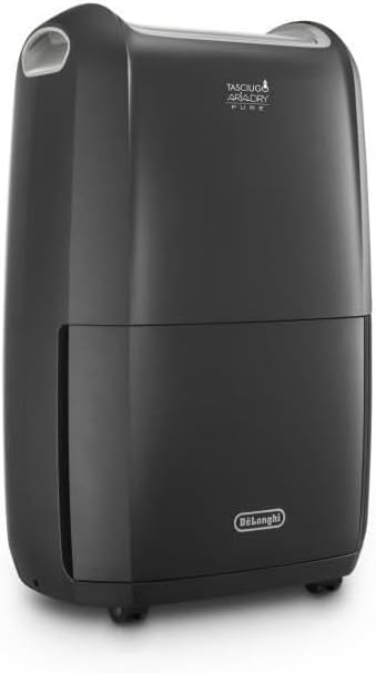 Osuszacz powietrza, DDSX220WFA, De'Longhi, 90 m, 21 l, Czarny, Wi-Fi, timer