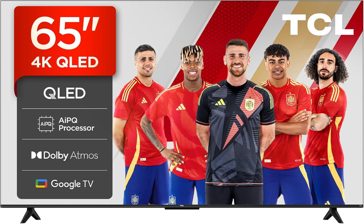 TCL, Telewizor Smart TV, 65T69C, 165 cm, Czarny, metal, oświetlenie LED, Wi-Fi