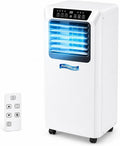 WANGYYDS, Klimatyzator przenośny, 9000BTU, 9000 BTU, 20 m, Biały, oświetlenie LED, pilot zdalnego sterowania