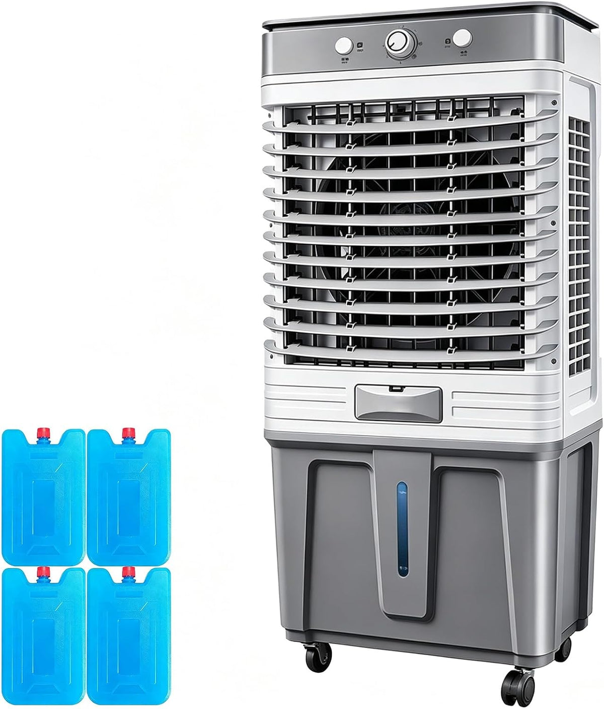 LIKANGLONGJU, Klimatyzator, 80 l, 500 W, 80 m, Biały