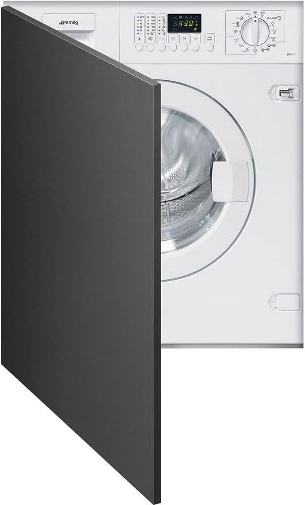 Smeg, Pralka, LBI147, 7 kg, 1400 RPM, Biały