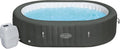 Wanny z hydromasażem, Bestway, 270 x 180 × 71 cm, 1370 l, 1394 kg, Szary