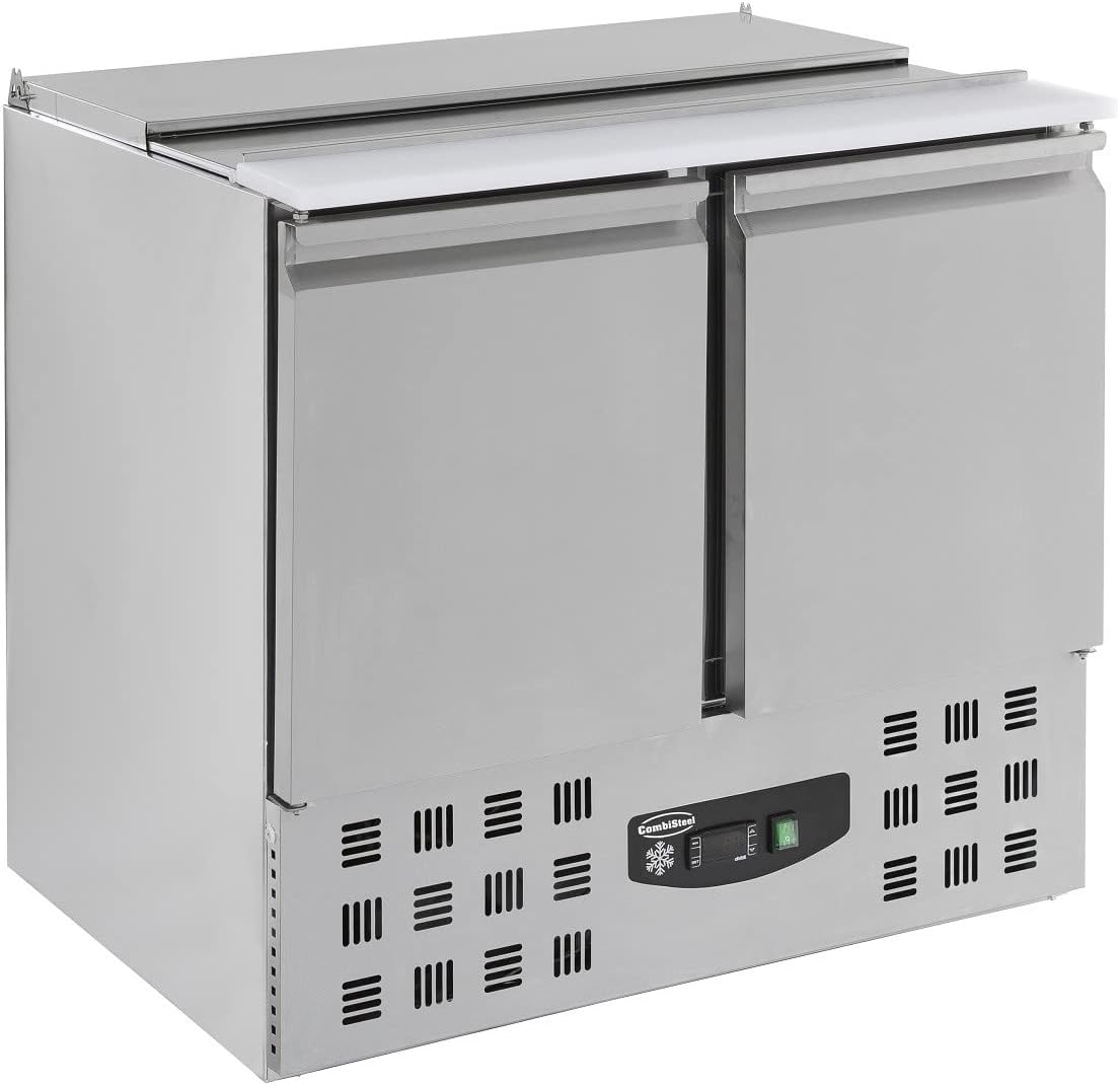 CombiSteel, Lodówka, 230 litrów, 900 G, Srebrny, stal nierdzewna