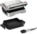 Grille, GC776D10, Tefal, 2100 W, 600 cm, Srebrny/Czarny, funkcja grilla