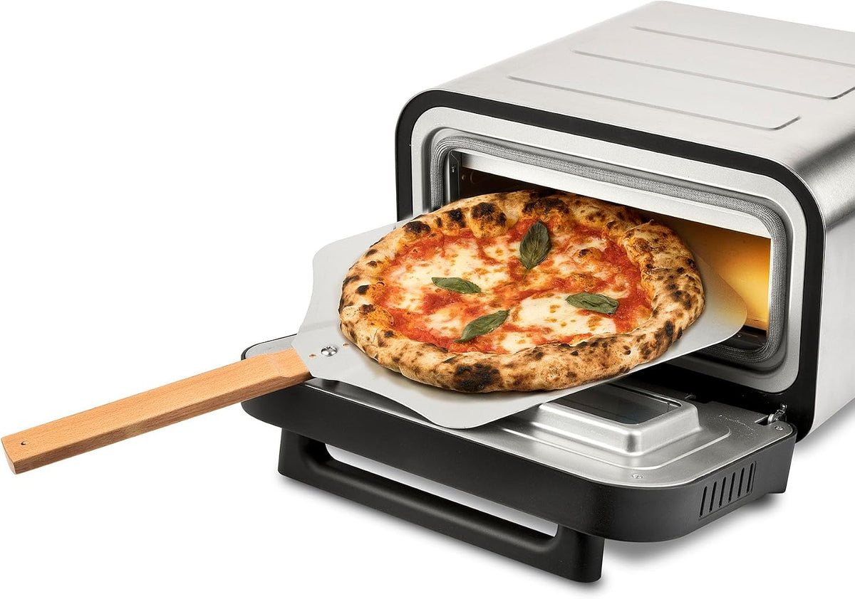 G3 Ferrari, Piec do pizzy, G10204, 1700 W, 32 x 32 cm, Srebrny/Czarny, timer