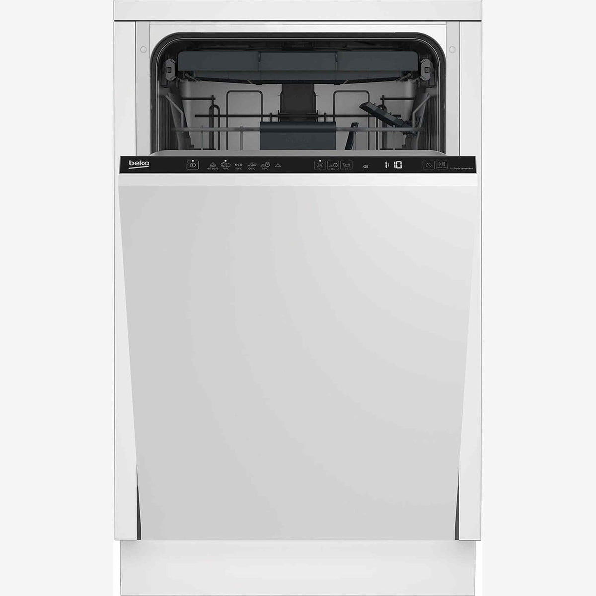Zmywarka, DIS46120, BEKO, 45 cm, 8,7 l, 46 dB, Biały