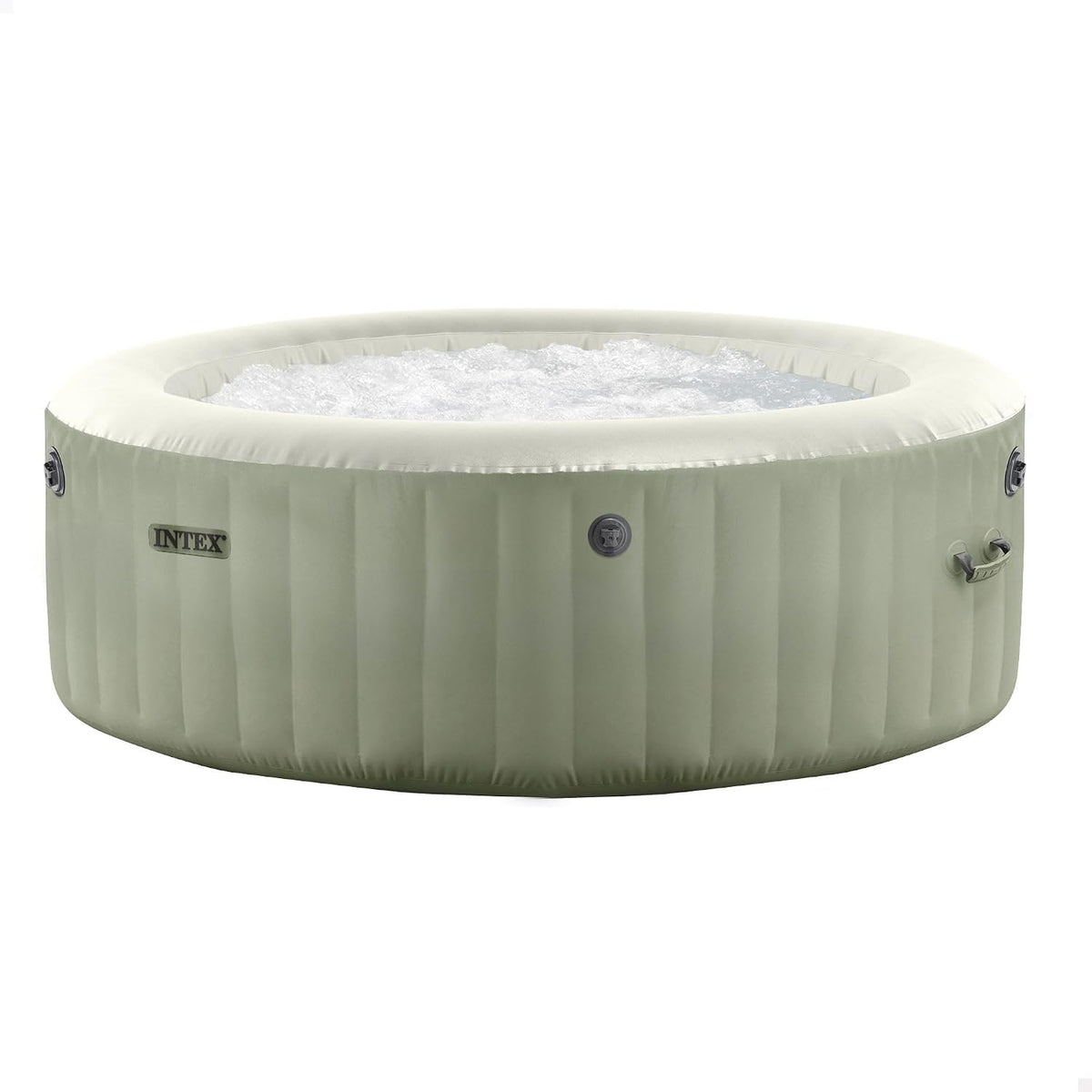 Intex, Wanny z hydromasażem, 28426NP, 196 cm, 795 l, 800 W, Oliwkowy Zielony, 4-osobowy