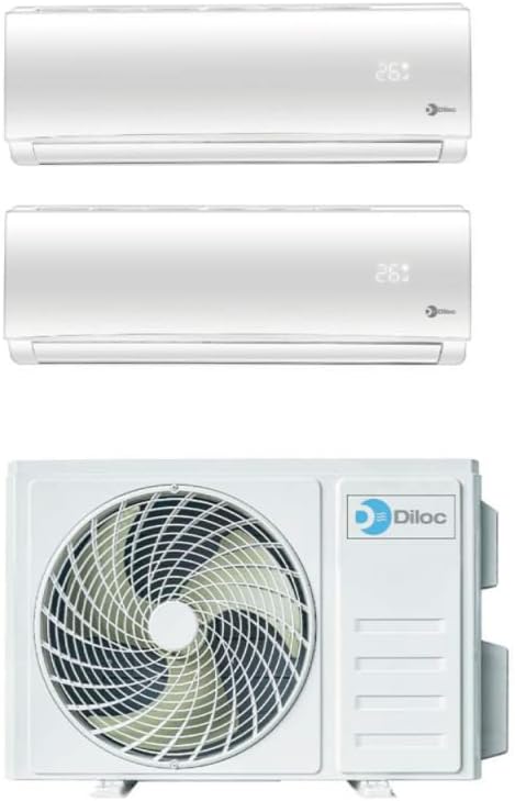 Naicon, Klimatyzator, 9000 Btu, Biały, Wi-Fi, timer