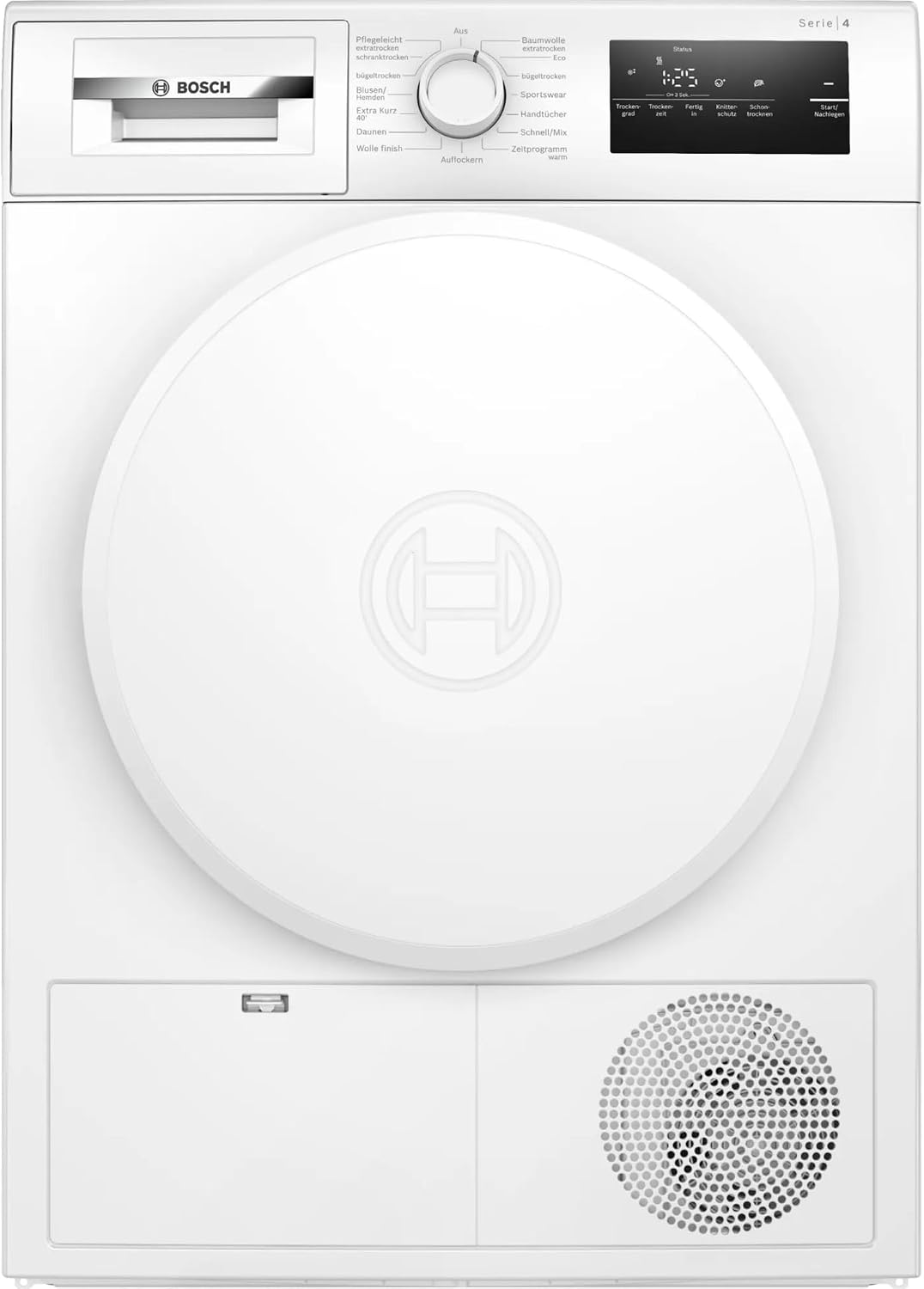 Bosch, Suszarki kondensacyjne, WTH83004, 8 kg, Biały