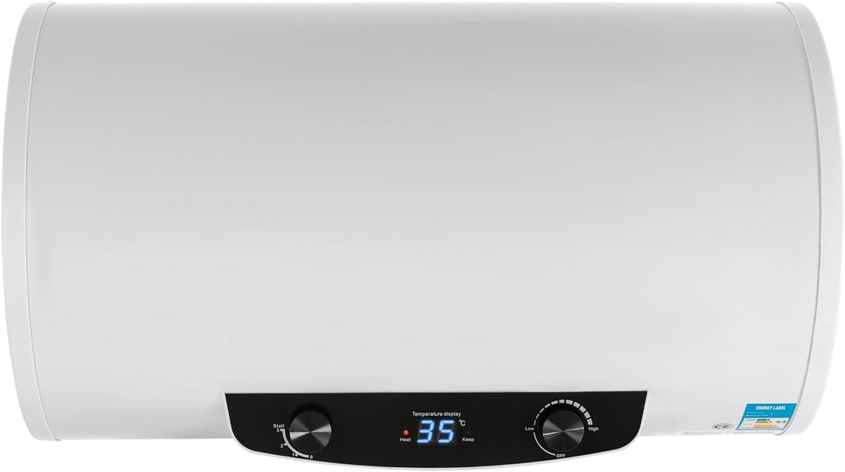 OMGGYER, Zbiorniki gorącej wody, IPX4, 2000 W, 120 litrów, Biały/Czarny