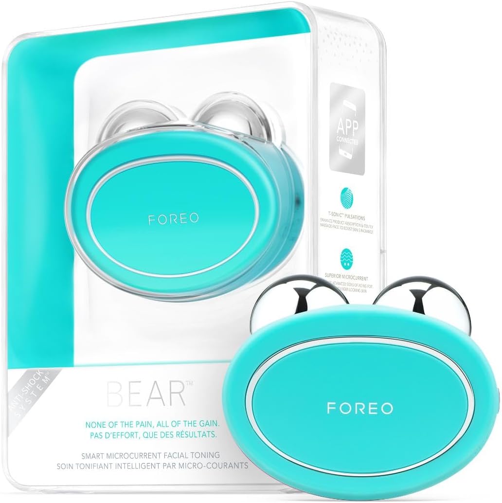 Aparatura do tonizowania twarzy, FOREO, Czarny