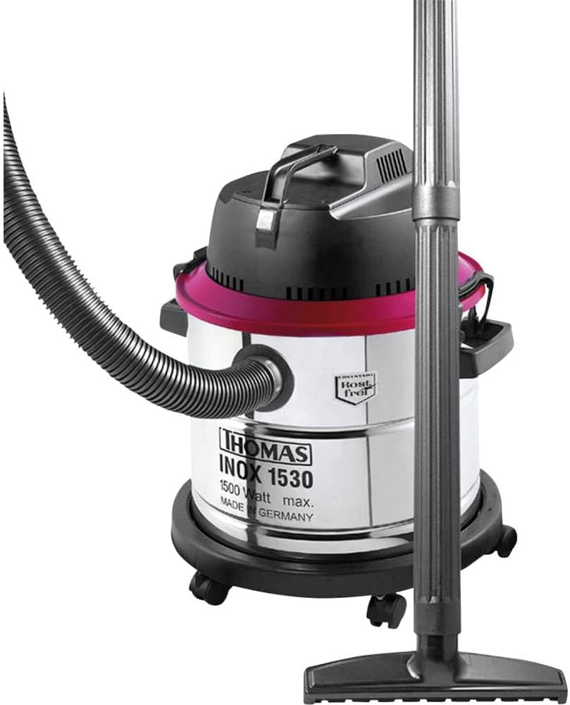 THOMAS, Odkurzacz, 30 l, 1500 W, 50 mm, Srebrny, stal nierdzewna