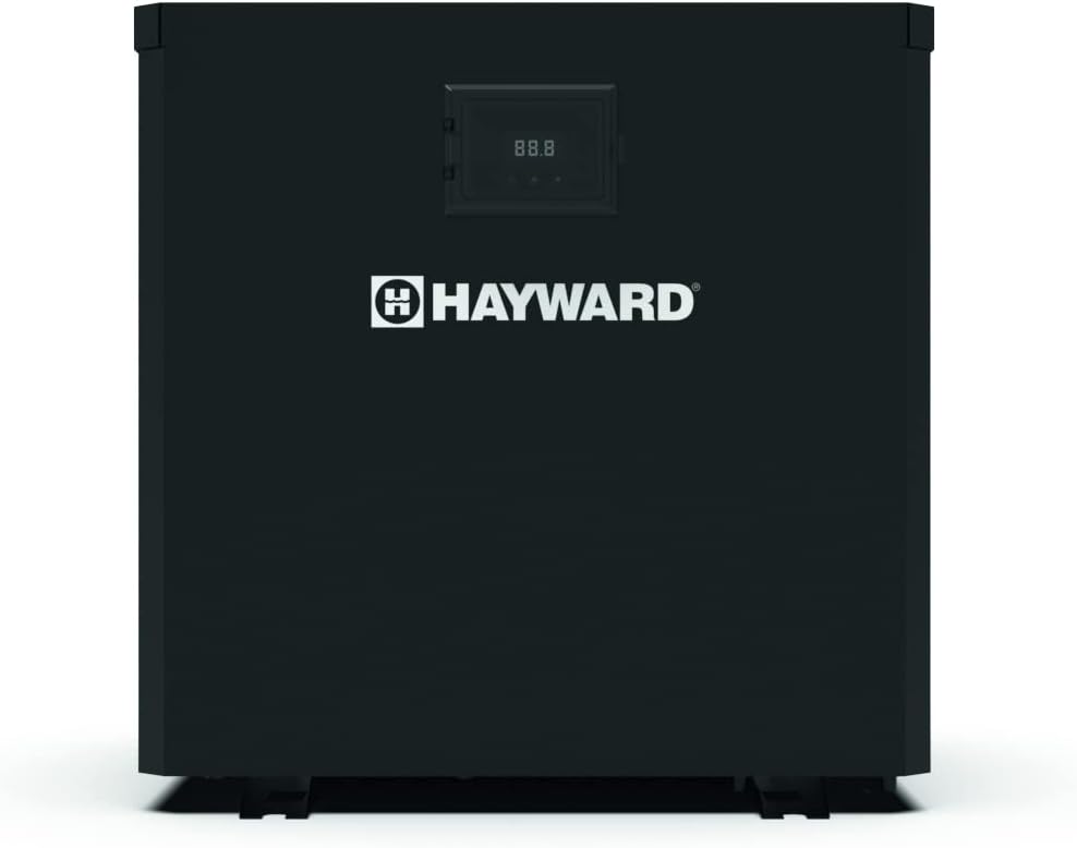 Hayward, Pompy ciepła do pul, 5 kW, Czarny, Bluetooth, ochrona UV