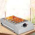 Grill elektryczny, JOSBY, 2600 W, 42,5 x 25,5 cm, Srebrny, stal nierdzewna, funkcja grilla
