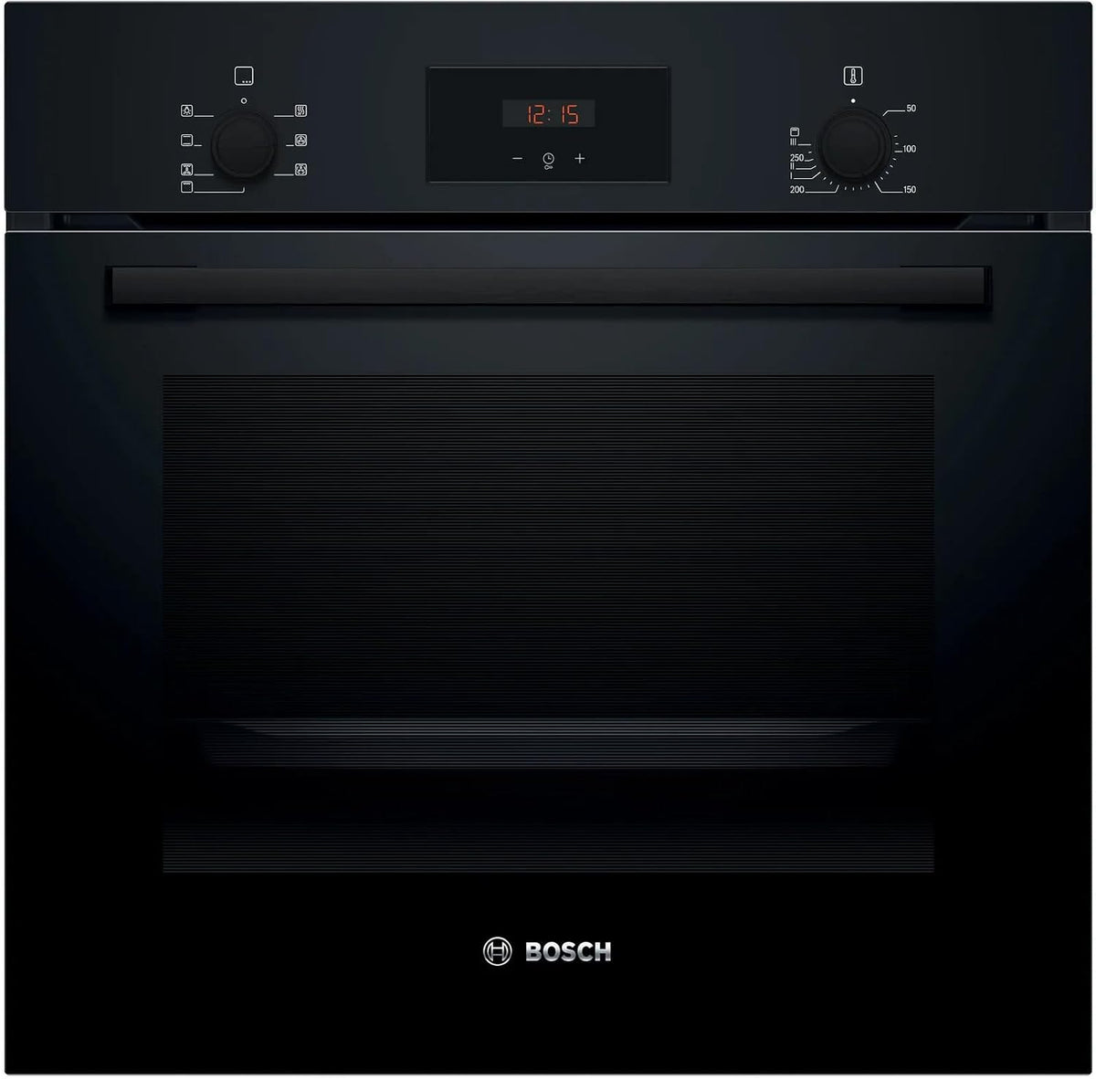 Bosch, Piekarnik do zabudowy, 60 CM, 66 l, Czarny