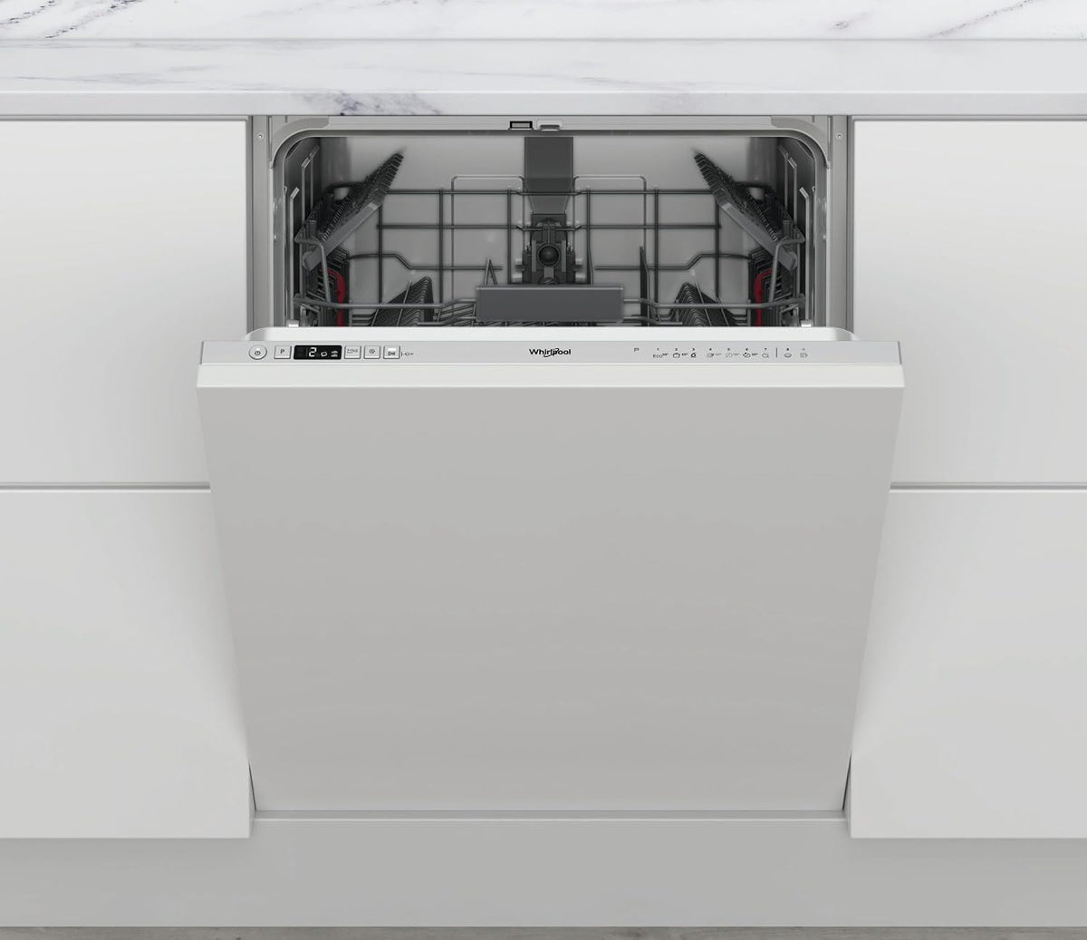Whirlpool, Zmywarka, W2I, 60 cm, 44 dB, 9,5 l, Biały