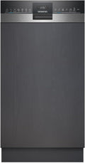 SIEMENS, Zmywarka, SR53HS74KE, 45 cm, 44 dB, 8,9 l, Czarny/Srebrny