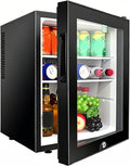 DPQYJPP, Zamrażarka, 40 l, 28 dB, 400 x 398 x 480 mm, Czarny