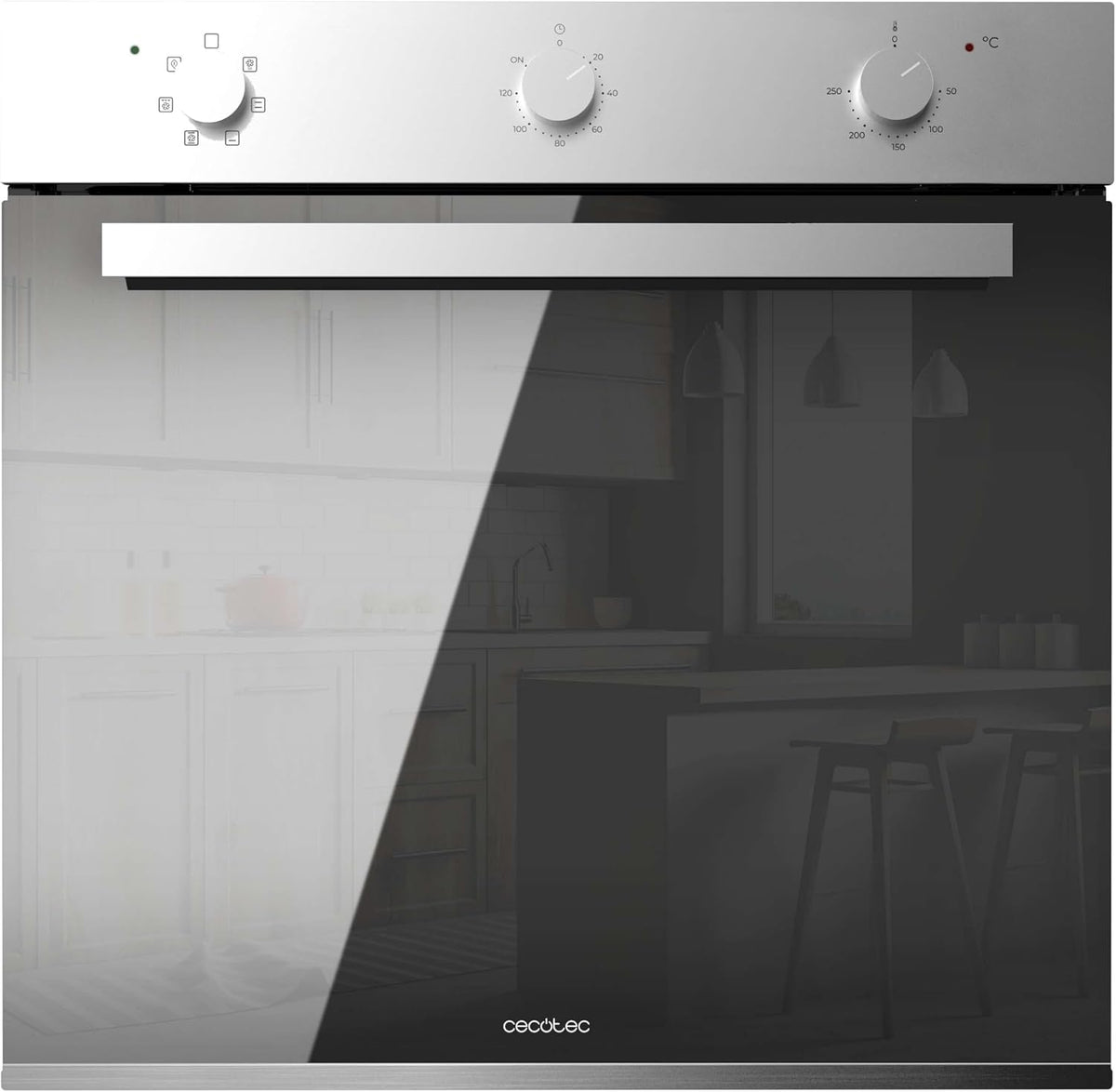 Cecotec, Minipiekarniki, M236000, 70 l, 2800 W, Czarny/Srebrny, timer, funkcja grilla