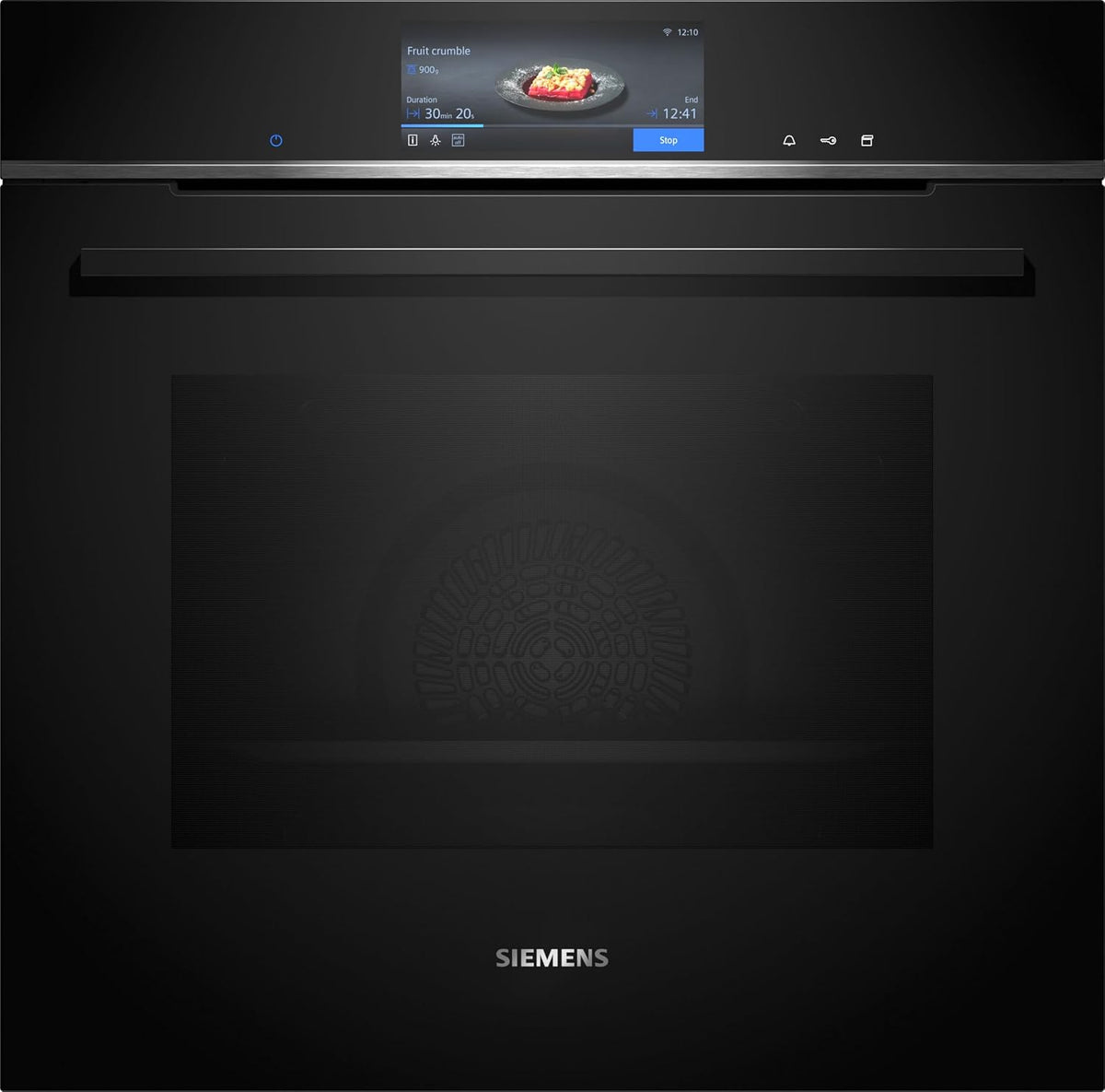 SIEMENS, Piekarnik do zabudowy, HS758G3B1, 59,4 cm, Czarny, samoczyszczenie