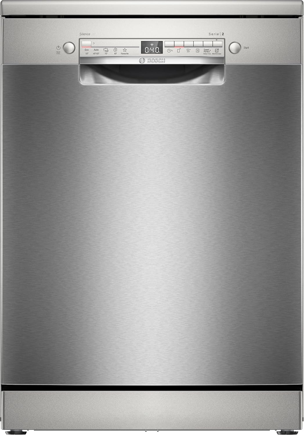 Bosch, Zmywarka, SMS2HVI02E, 60 cm, Srebrny