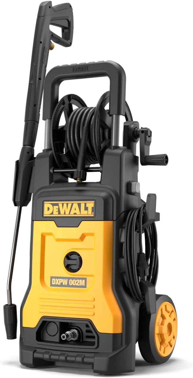 Myjka ciśnieniowa, DXPW002ME, DEWALT, 2100 W, 150 bar, 450 l, Czarny