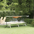 Elektryczne grille zewnętrzne, GeenYuu, 207 x 45 x 83 cm, 40 kg, 240 V, Srebrny, stal nierdzewna, funkcja grilla