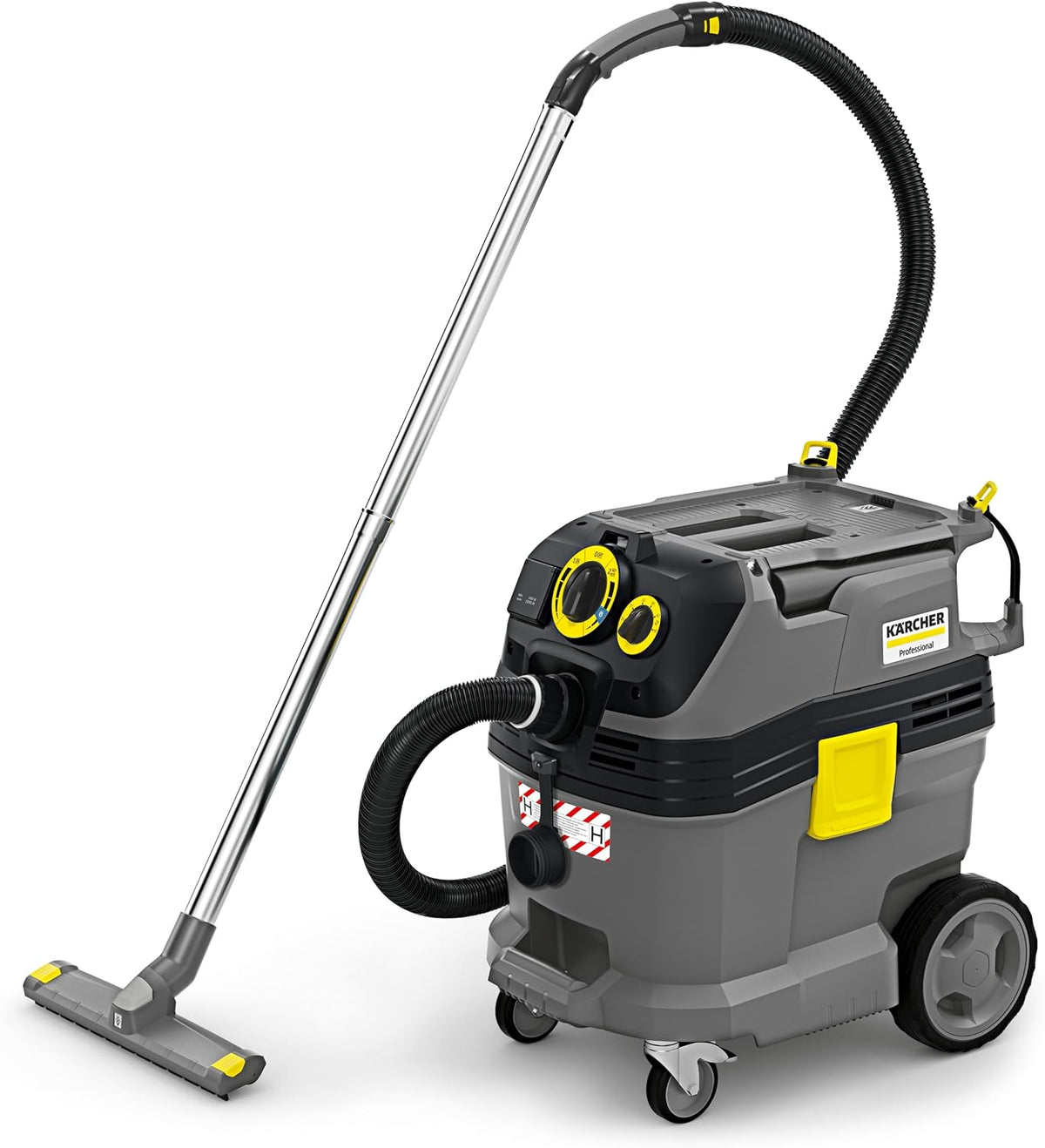 Kärcher, Odkurzacz do pracy na mokro i sucho, 1380 W, 30 l, 4 m, Szary/Czarny/Żółty