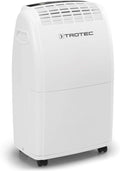TROTEC, Osuszacz powietrza, 20 L, 45 m, Biały, oświetlenie LED, timer, kompresor, automatyczne wyłączanie