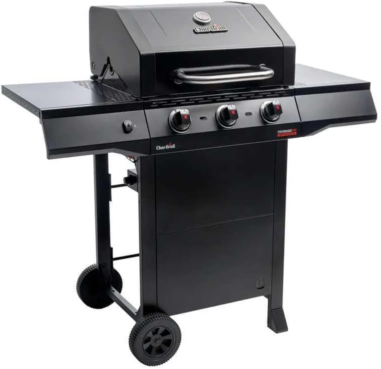 Charbroil, Grille na gaz ziemny, Czarny, funkcja grilla